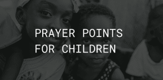 Prayer points for children