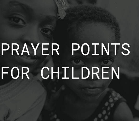 Prayer points for children