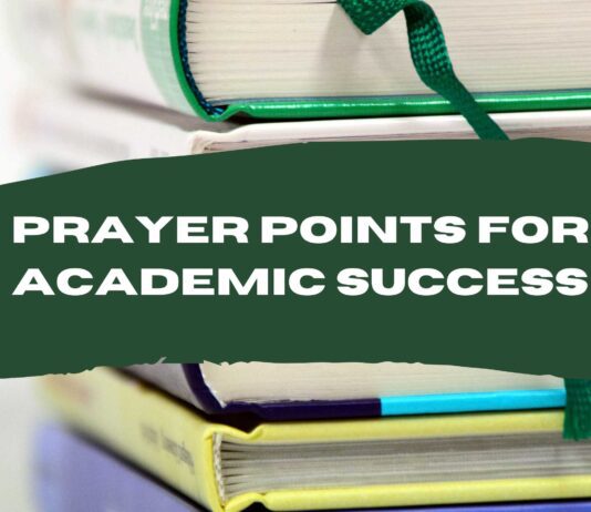 Prayer Points for Academic Success