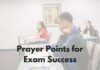 Prayer Points for Exam Success