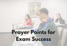 Prayer Points for Exam Success