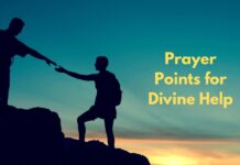 Prayer Points for Divine Help