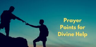 Prayer Points for Divine Help