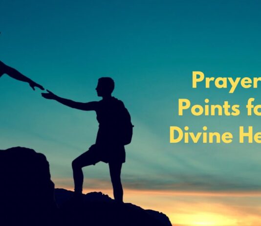 Prayer Points for Divine Help