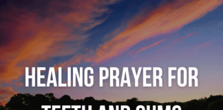 Healing Prayer for Teeth and Gums