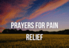 Prayers for Pain Relief