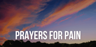 Prayers for Pain Relief