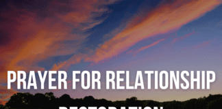 Prayer for Relationship Restoration