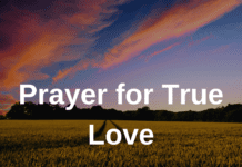 Prayer for True Love