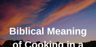 Biblical Meaning of Cooking in a Dream