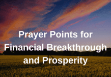 Prayer Points for Financial Breakthrough and Prosperity