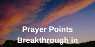 Prayer Points Breakthrough in Education and Learning