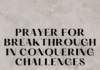 prayer points for travelling breakthrough