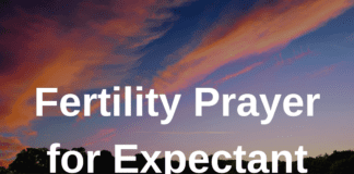 Fertility Prayer for Expectant Mothers