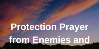 Protection Prayer from Enemies and Slander