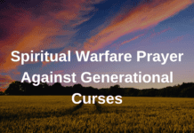 Spiritual Warfare Prayer Against Generational Curses